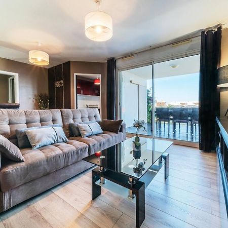T2 Classe 4 Etoiles Avec Jardin, Piscine, Vue Mer A Saint-Gilles-Les-Bains Eksteriør billede